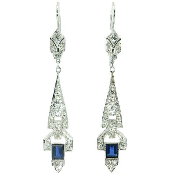 Art Deco Ohrringe