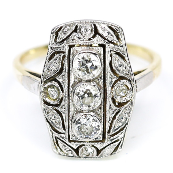 Art Deco Ring Diamanten