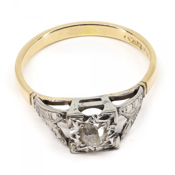 Art Deco Ring Diamant
