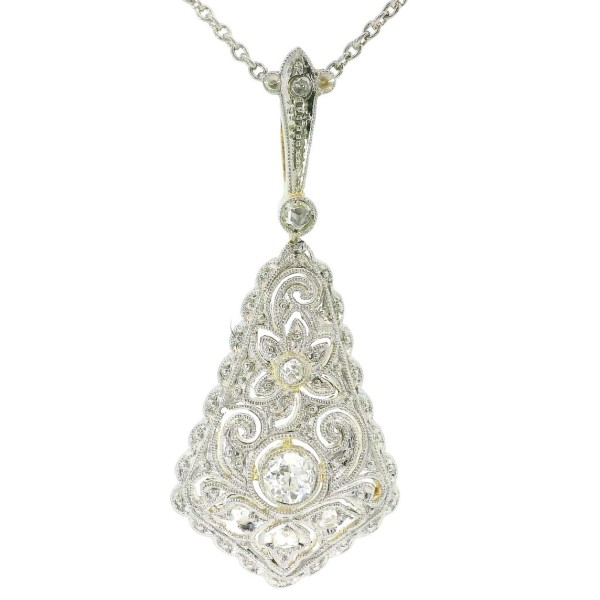 Art Deco Anhänger Diamanten