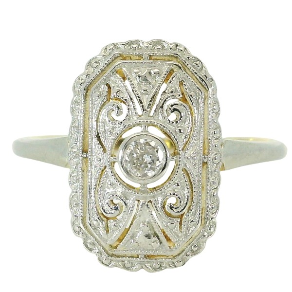antiker Art Deco Ring