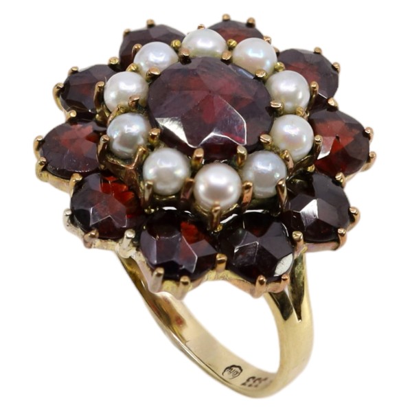Antiker Granat Ring
