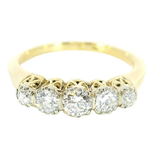 Antiker Ring Diamanten